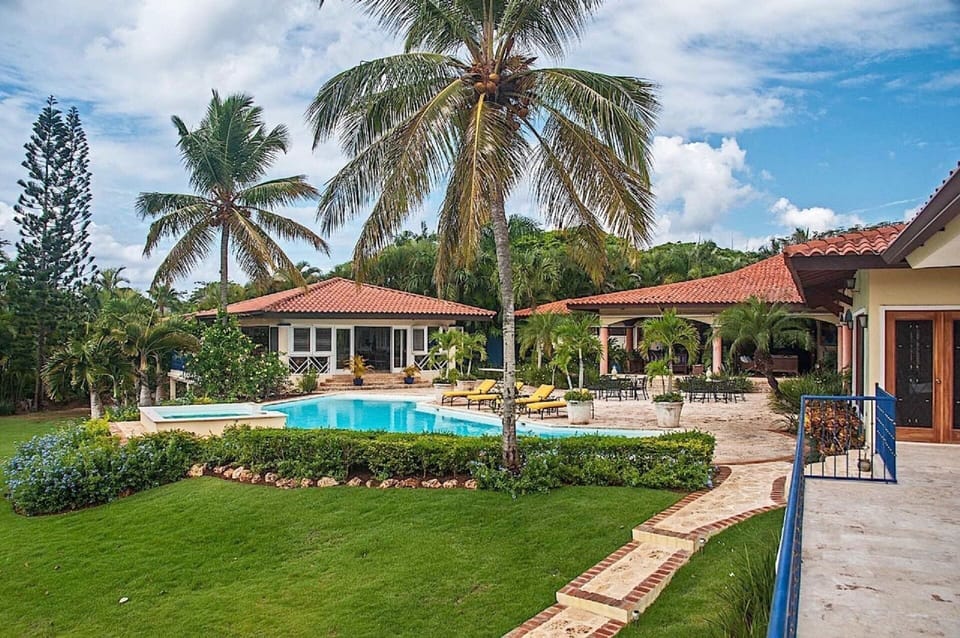 Pool and gazebo