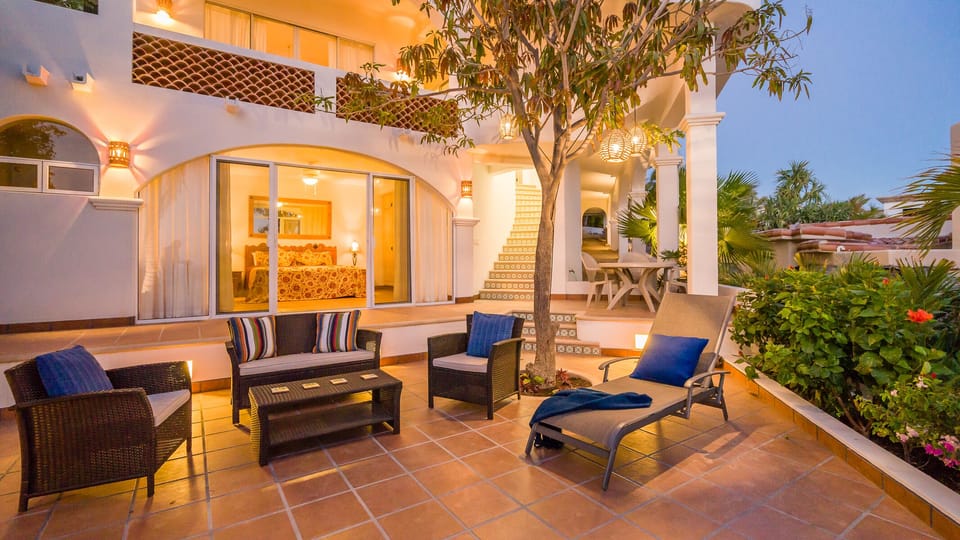 Second, private patio on lower level, just off BR #5  