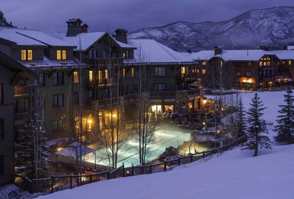 Ski right to your pool  & slope view room at the Ritz Carlton Elkhorn lodge!
