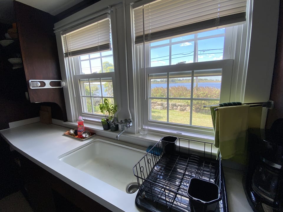 Kitchen sink with a view!