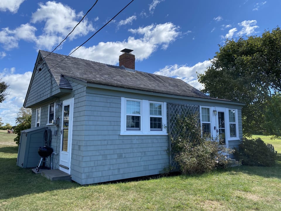 Front of cottage