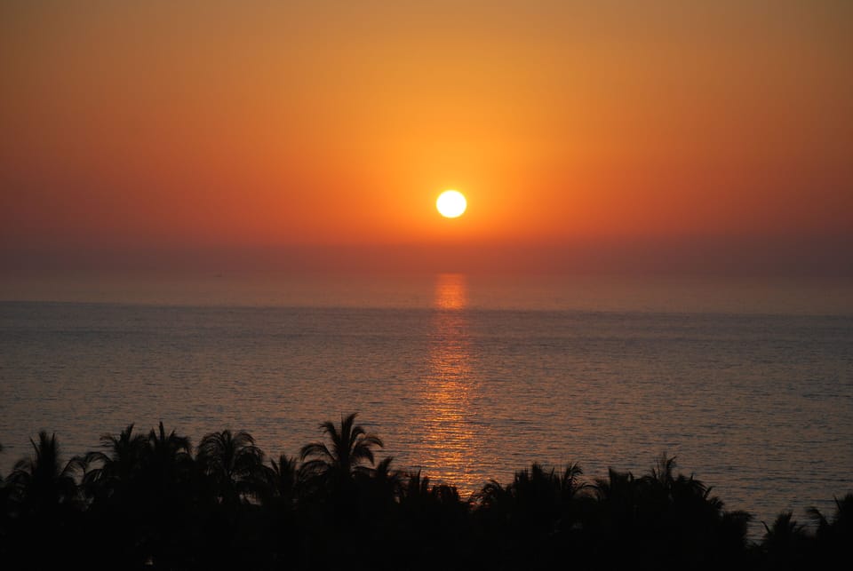 Sunset Coctails from your balcony
