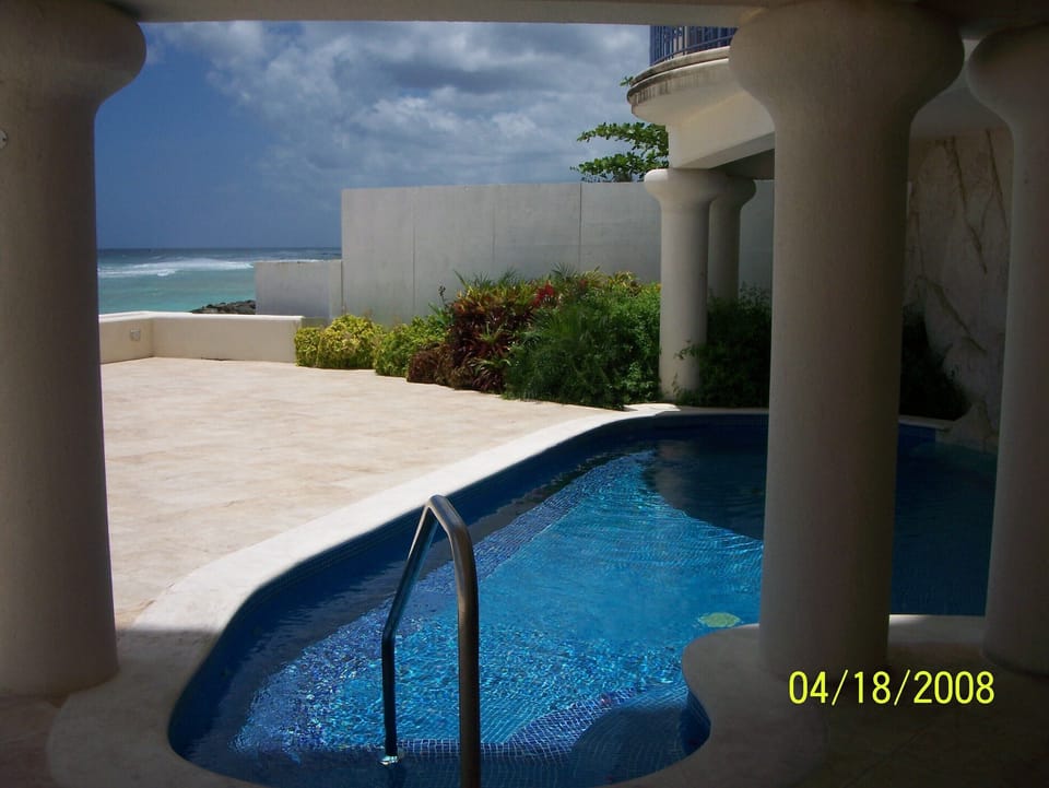 Your pool with waterfall