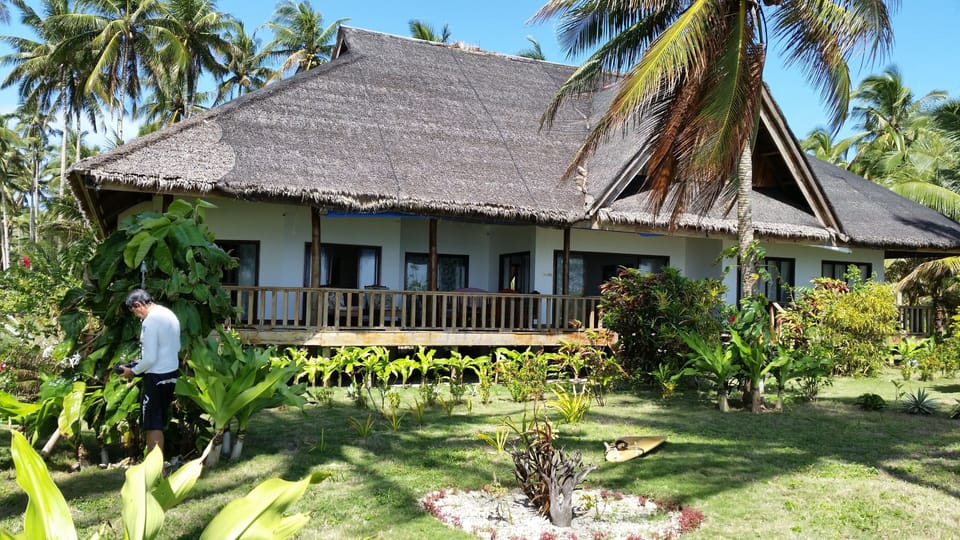 Front of the house, outdoor shower after surfing