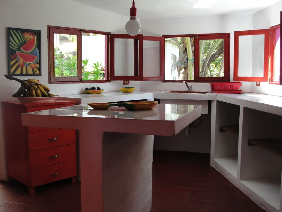Spacious kitchen