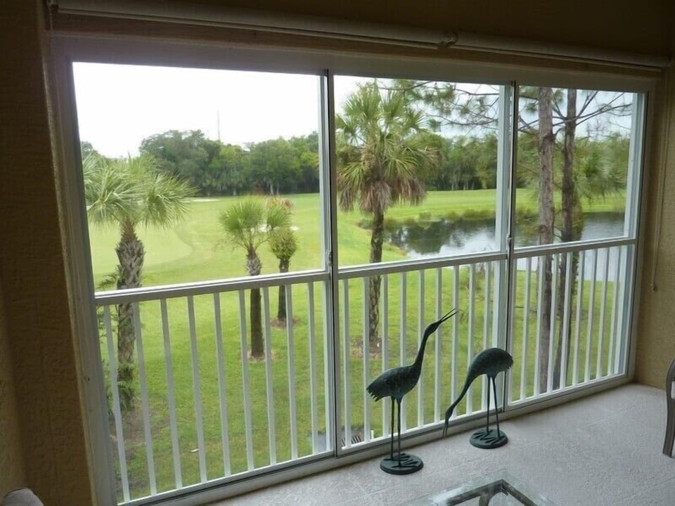 Golf and Lake View from Lanai.