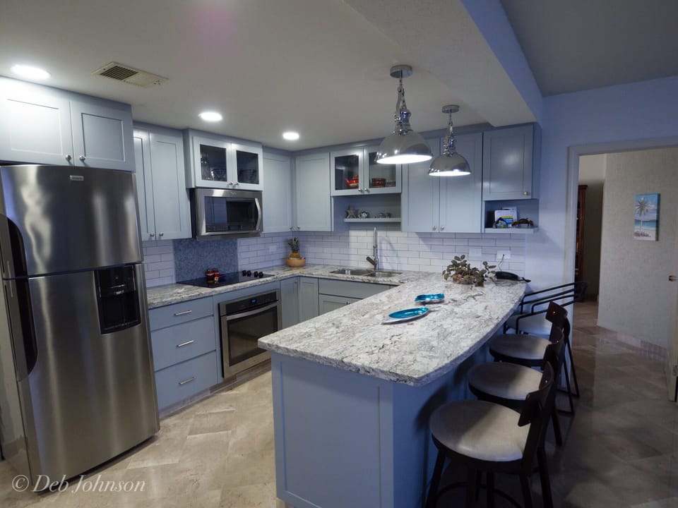 All new kitchen with stainless steel appliances and granite countertop