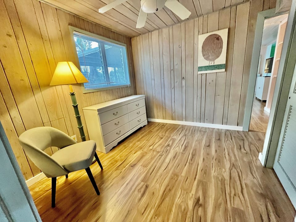 Large dressing room off of bedroom 1