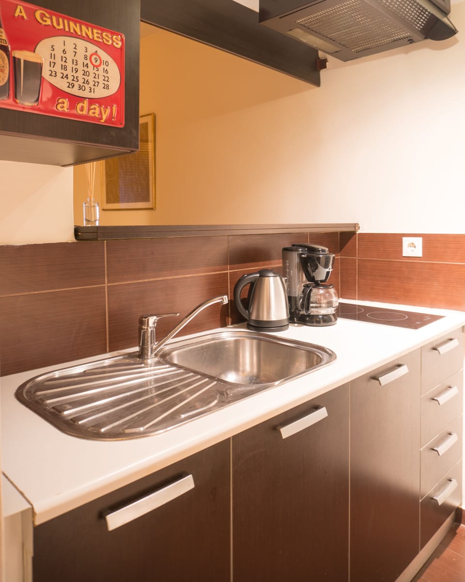 Small but well equipped kitchen
