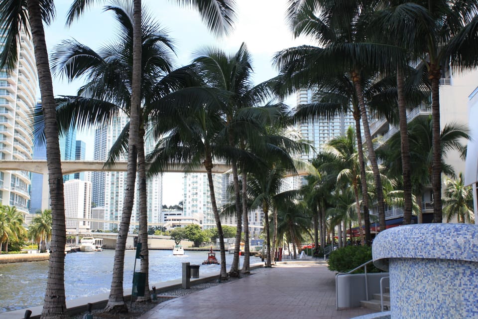 River Walk in the back