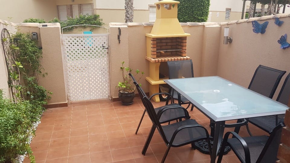 Front terrace