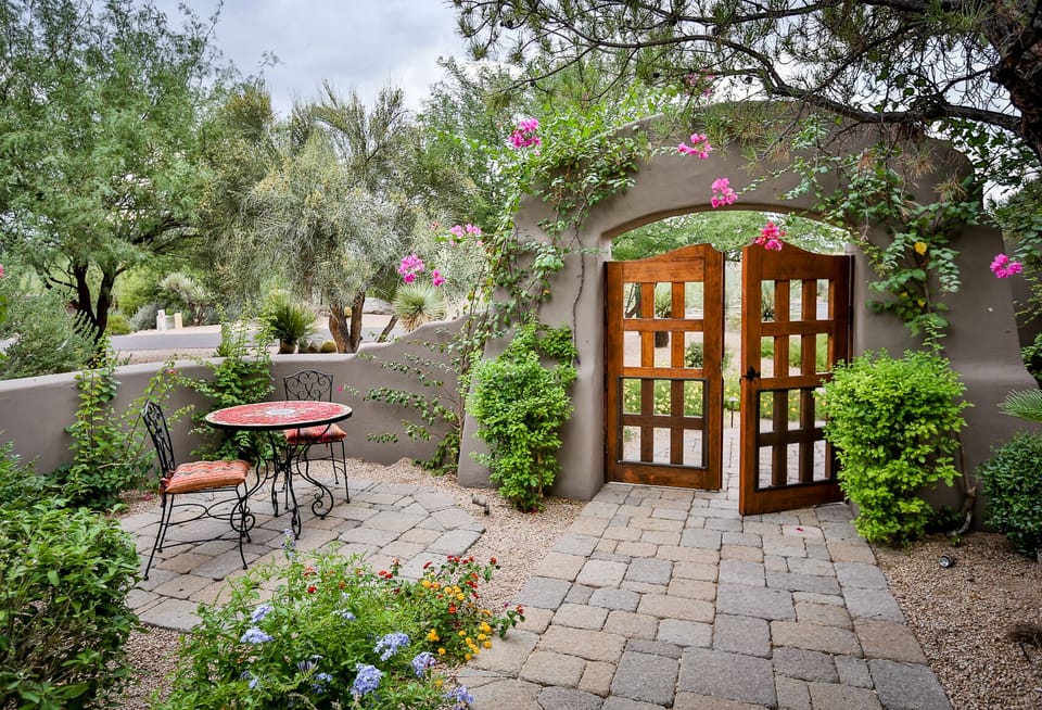 Relaxing Courtyard