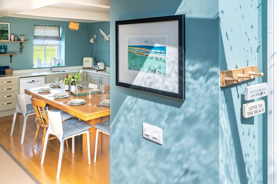 Enter into the kitchen / dining room