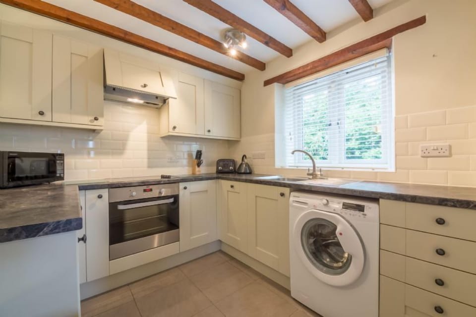 Ground floor: The kitchen is well-equipped