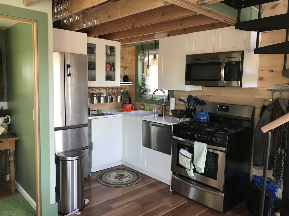 The kitchen 