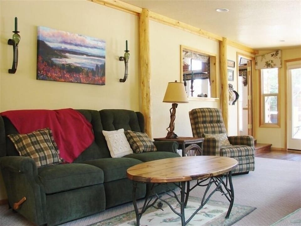 Sofa and recliner with comfortable foot rests