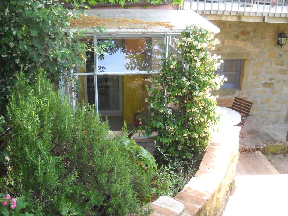 Villa La Rogaia - apartment La Mimosa - entrance 