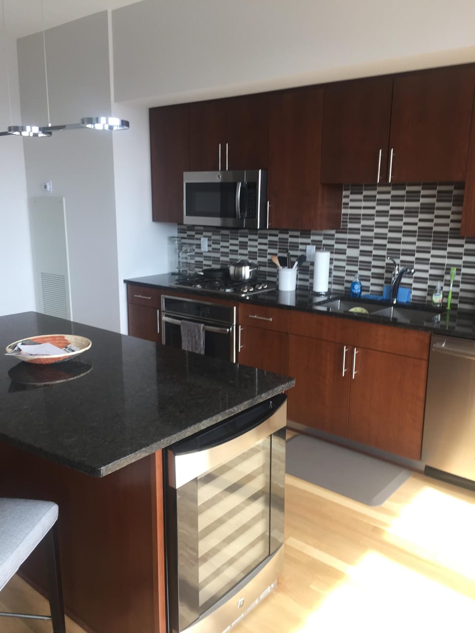 Kitchen. Wine Fridge.