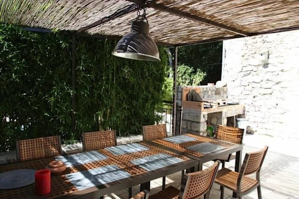 Terrace with barbecue