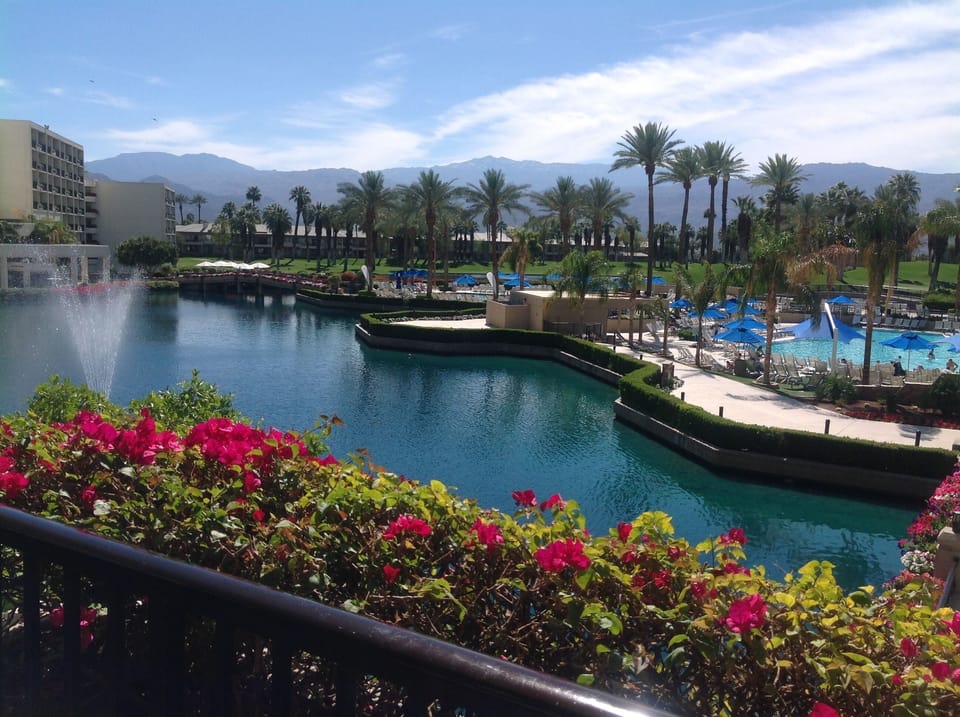 View from hotel