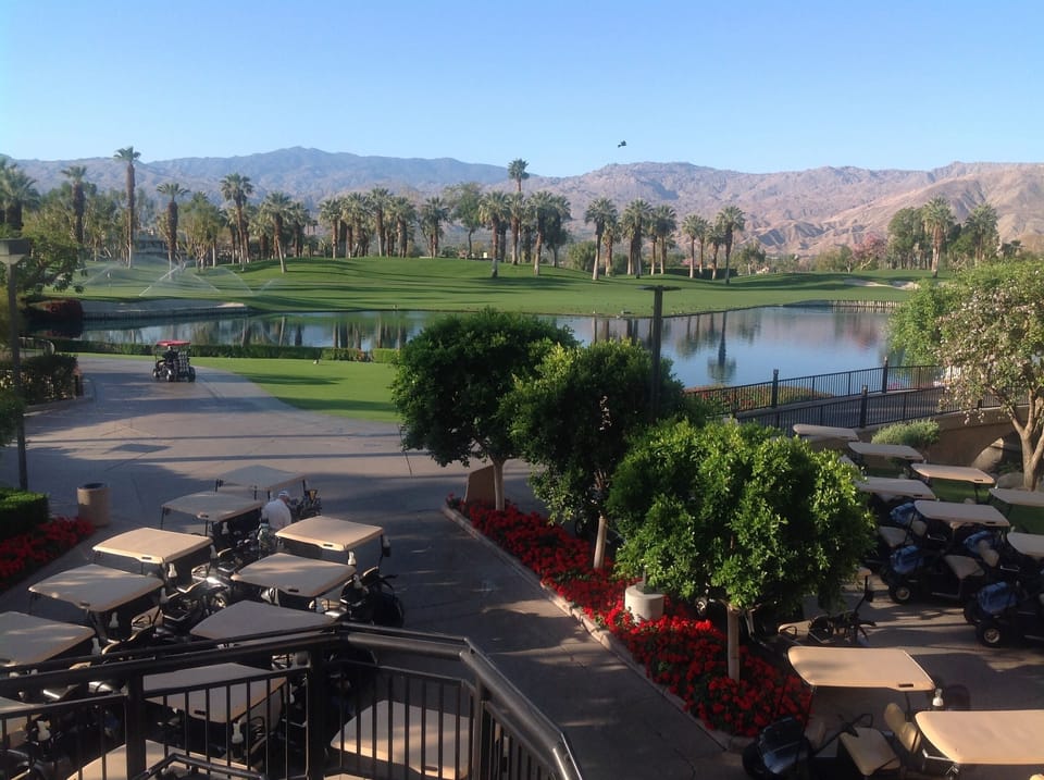 Golf starting spot