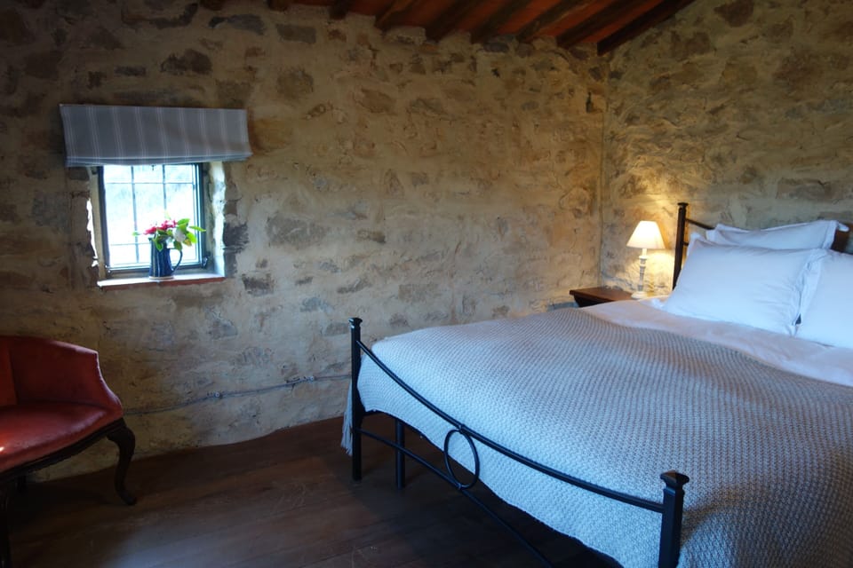 Dual aspect guest bedroom with stunning valley views