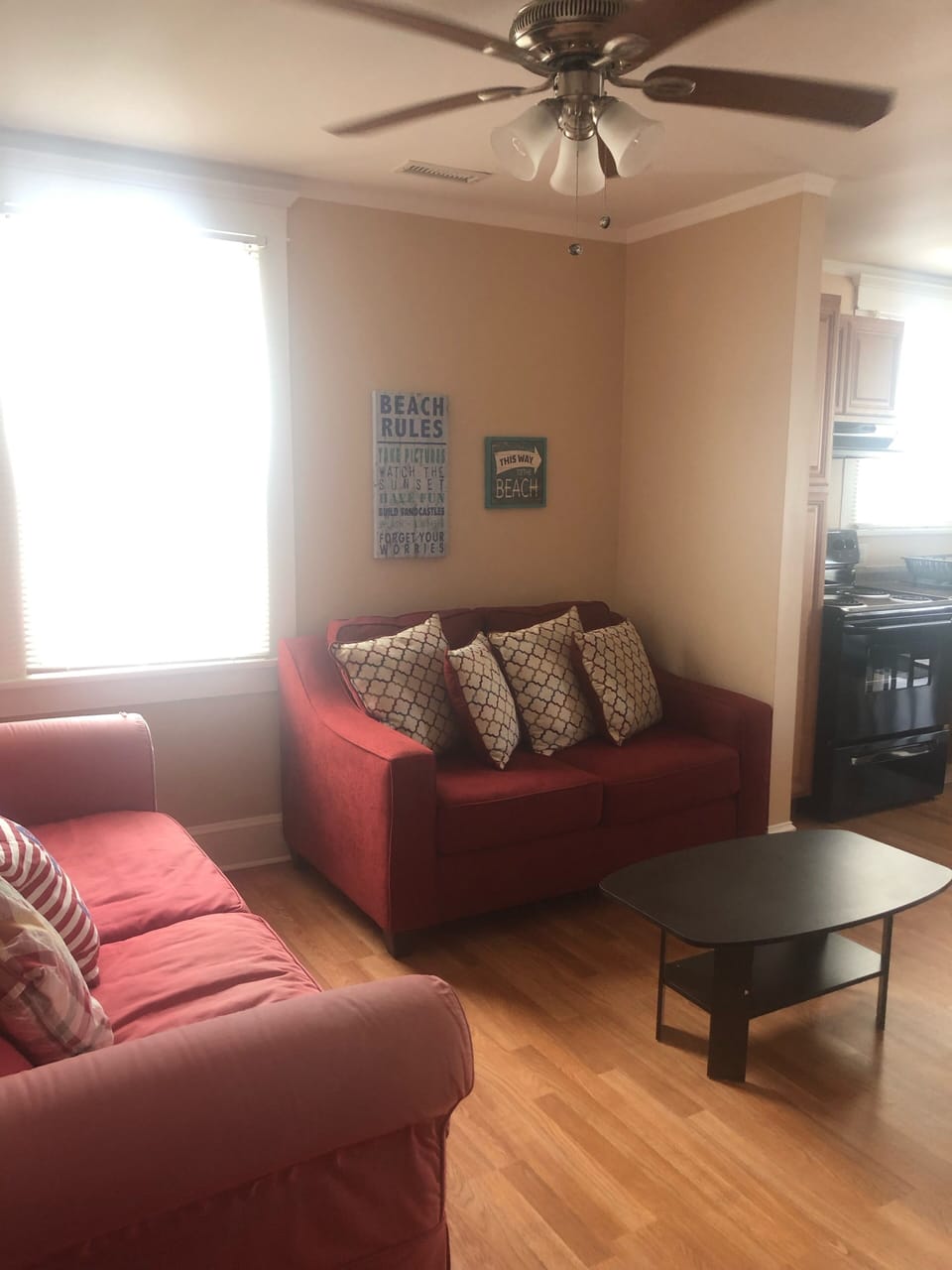 Unit B - Living Room