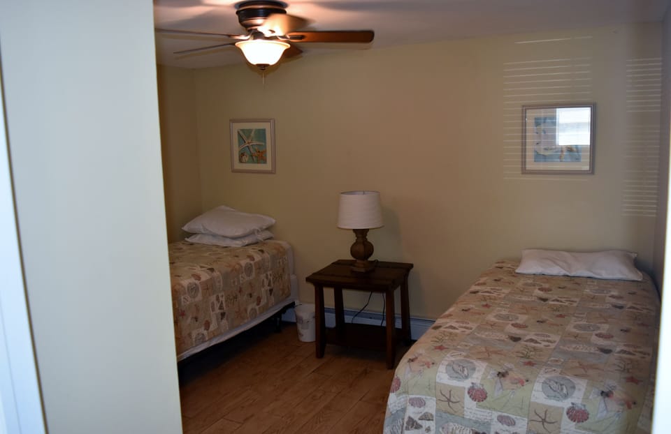 bedroom 3 with 2 twin beds