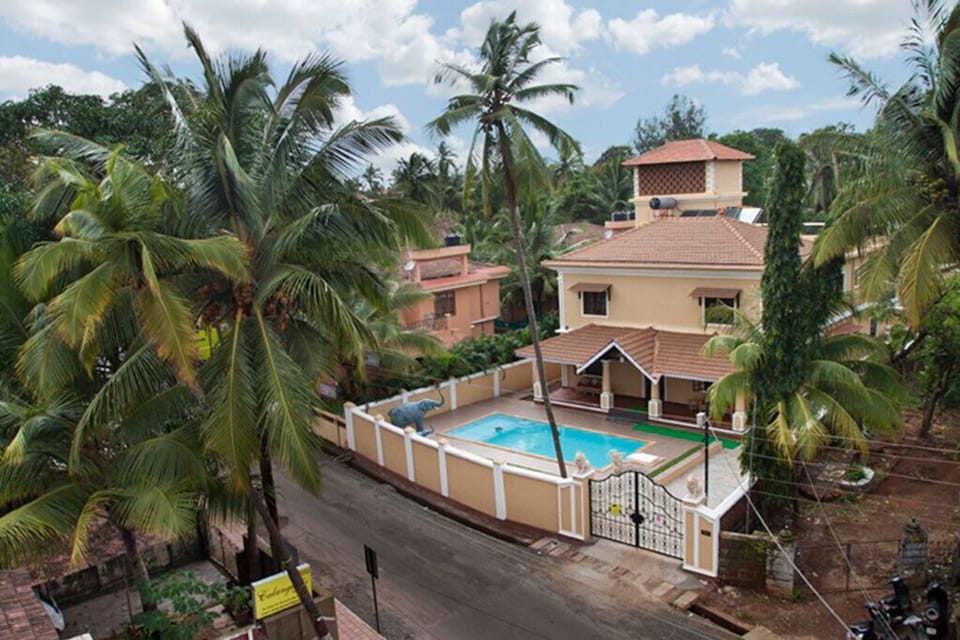 Villa in a gated compound with ample place for parking