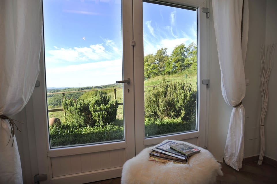 View from bedroom windows