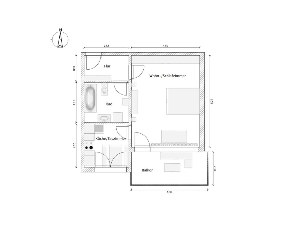 Apartment layout