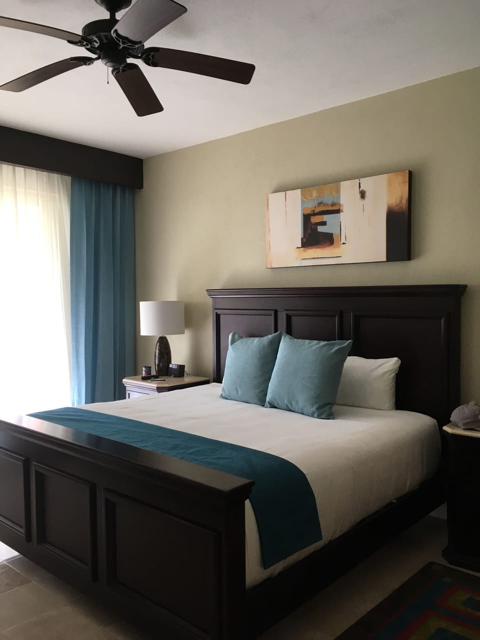 King Bed in Master Bedroom