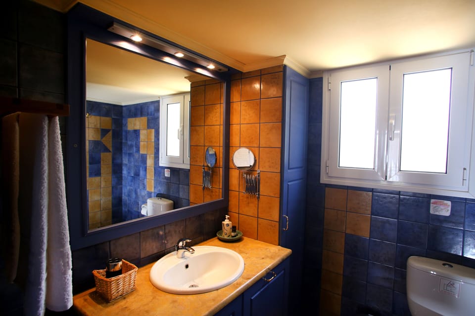 The bathroom