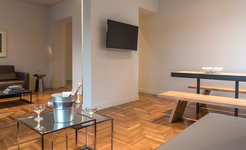 living & dining area