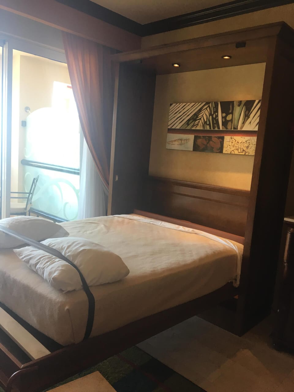 3rd Murphy bed open