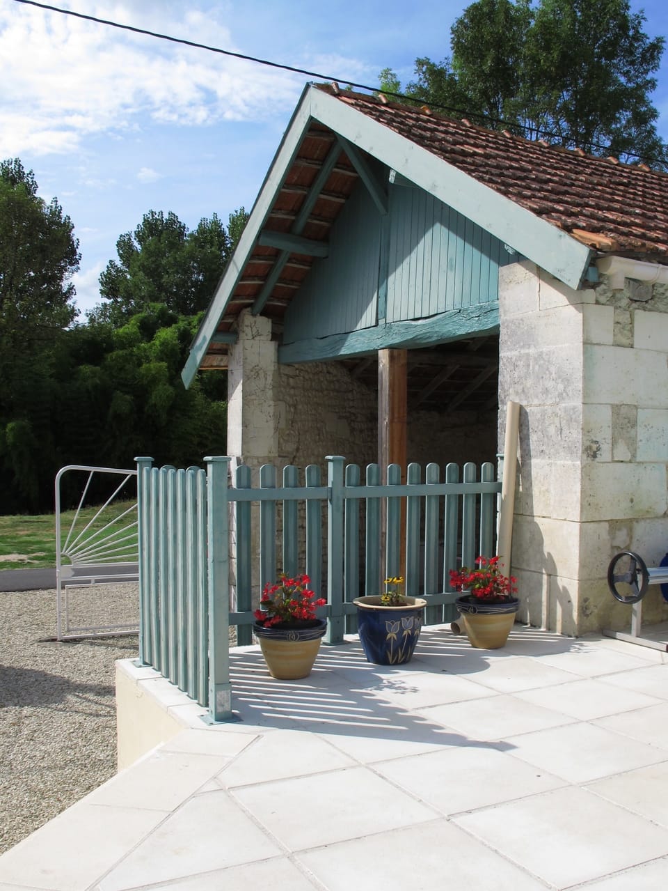 Pool area 