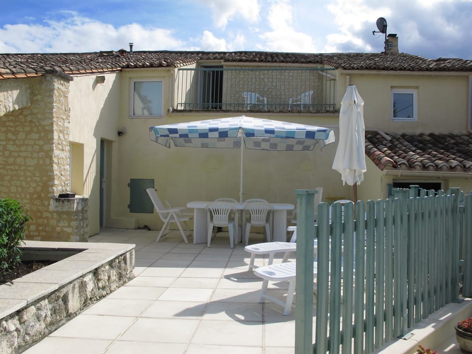 Outside Dining area.