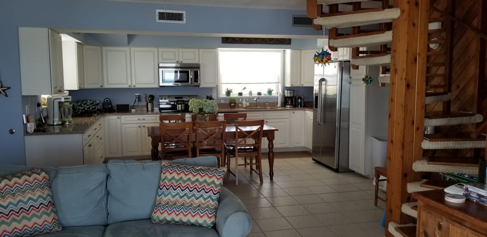 View from Living Room looking at Kitchen