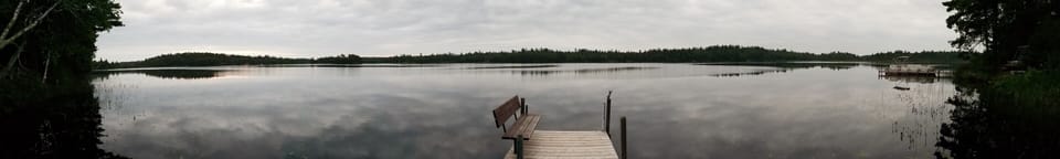 View from Birch/Cedar dock.