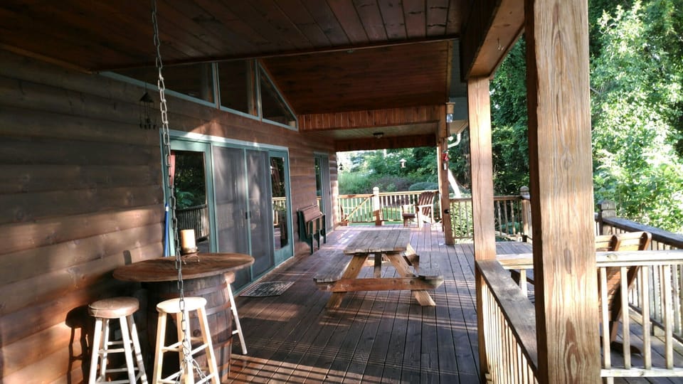 the deck