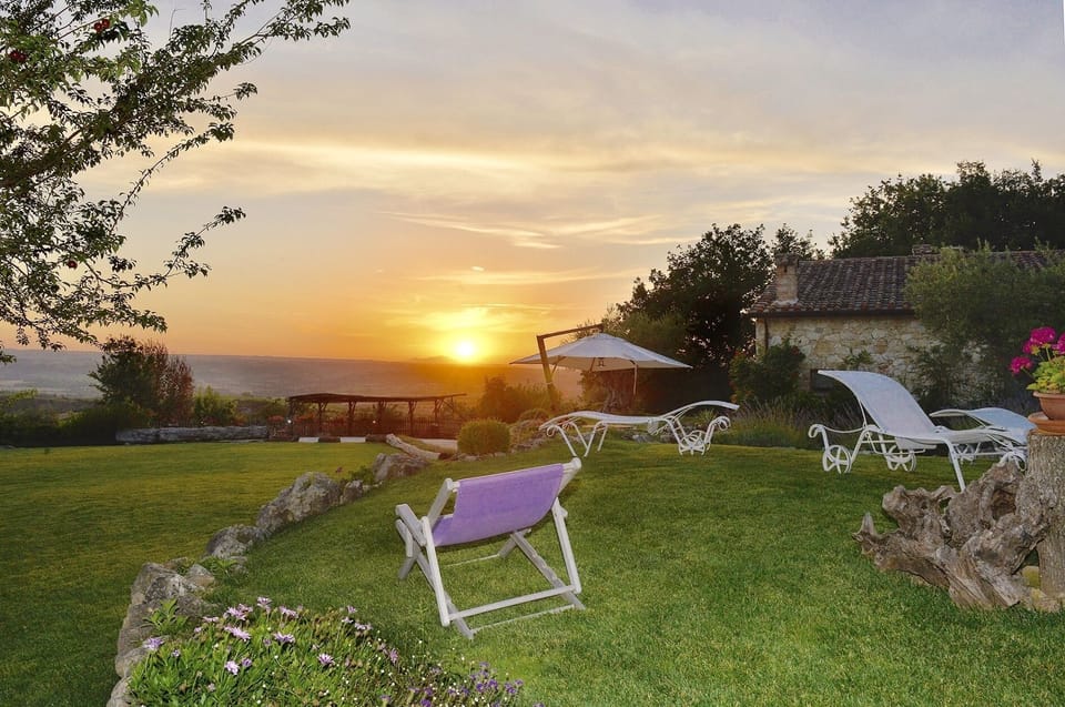 solarium with fantastic panorama