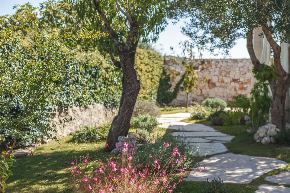 giardino esterno privato