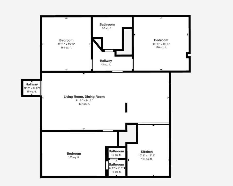 Juniper Cottage - Floor 1