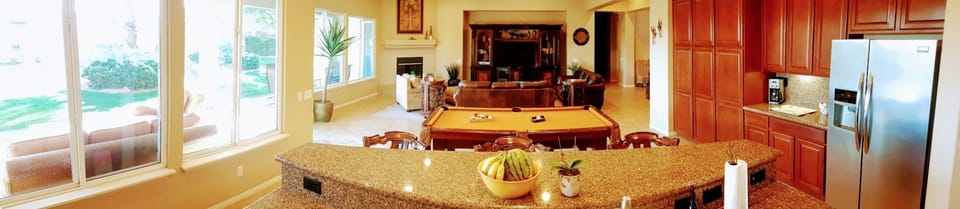 Chef's view of the great room.