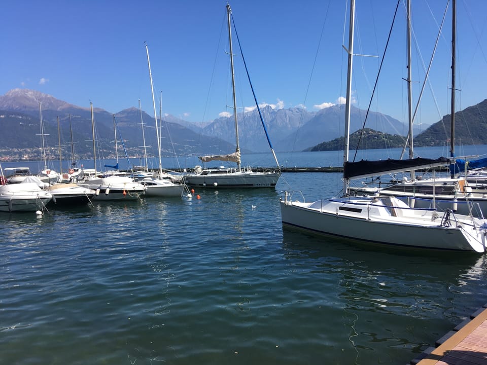 The little marina between Musso and Pianello. 