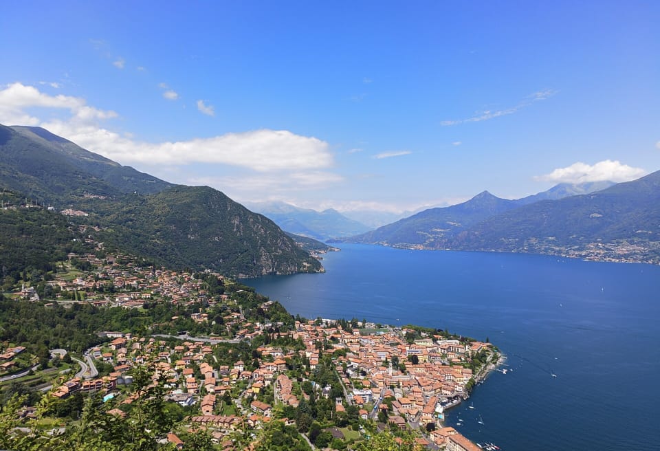View towards Mennaggio