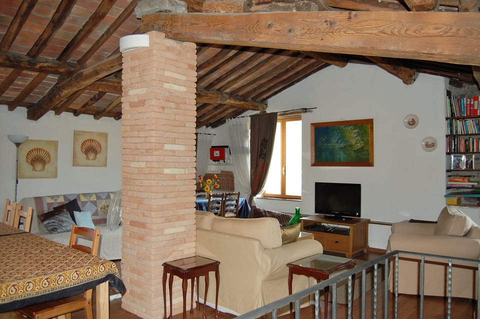 Mansard Living Room view