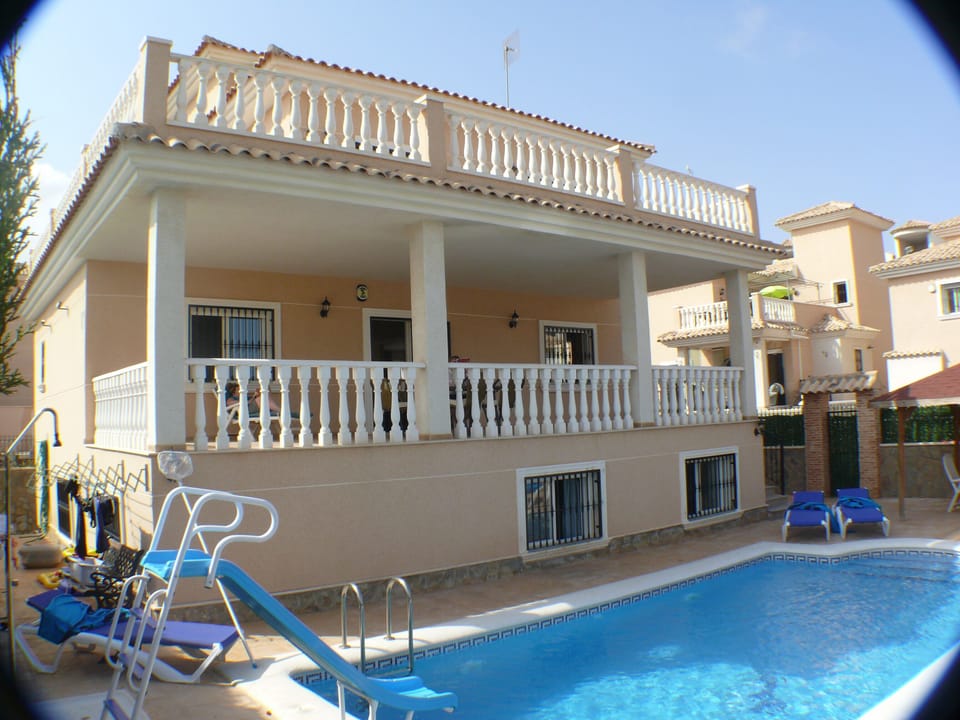 Front View of Villa and pool ( 2011)