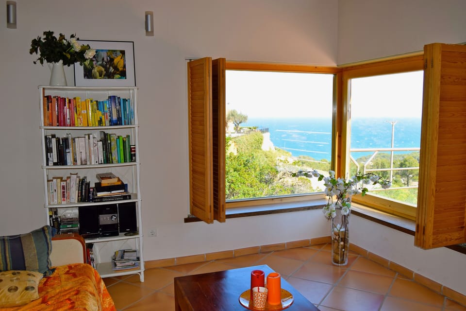 Sea view living room- SA PUNTA COSTA BRAVA