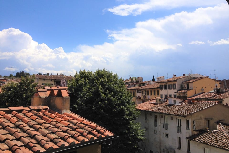 View of the neighborhood from the apartment's windows